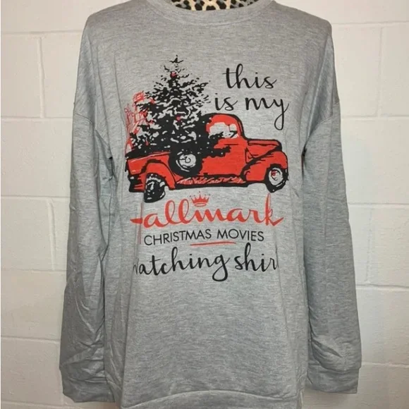 Hallmark Christmas Watching Top - Picture 2 of 6